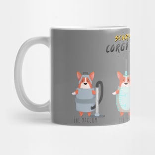 Scary Corgi Costumes Mug